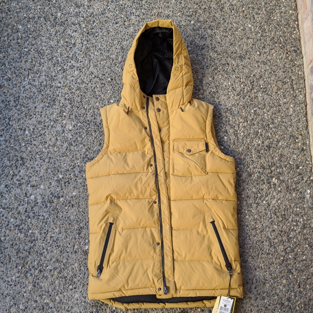 BURTON men's dryride MB traverse vest w hood